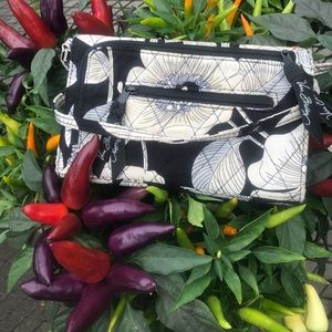 Vera Bradley “Camellia” Strap Wallet/Crossbody (Retired)